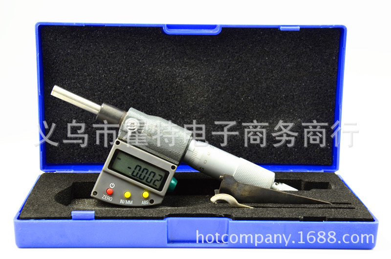 数显测微头 数显微分头 数显千分头 数显千分尺 0-25mm 0.001mm-阿里巴巴