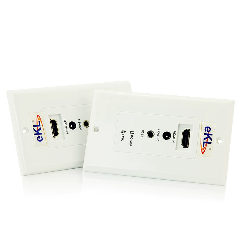 EKL-WE50 HDMI настенный разъем-подключение, тип 1080p с инфракрасным расширением, официальный бренд