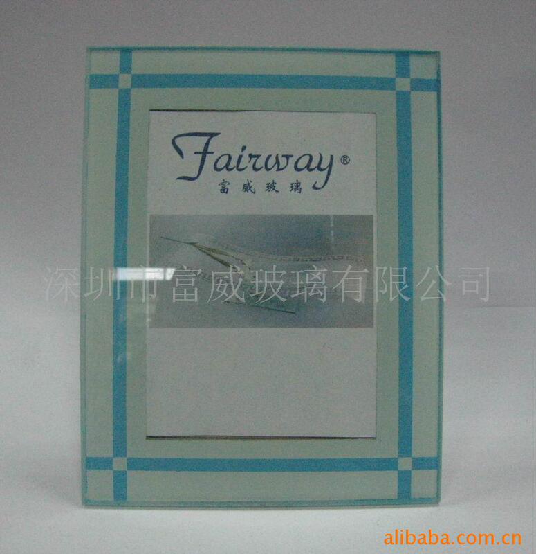 Factory Direct Sales, Shenzhen Glass Photo Frames, Crafts, Promotional Items, Product Picture Frames, Small Fresh Style, Rectangular Shape
