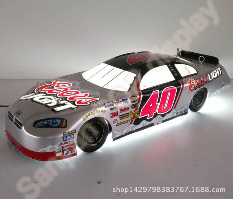 异形小车广告灯箱 酒水软饮灯箱厂家源头灯箱直供