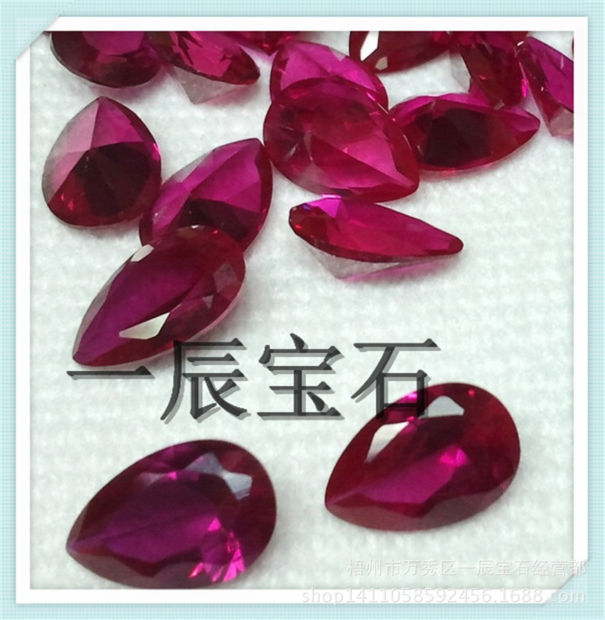 梧州厂家供应合成蓝刚玉宝石裸石批发 天然宝石销售-阿里巴巴