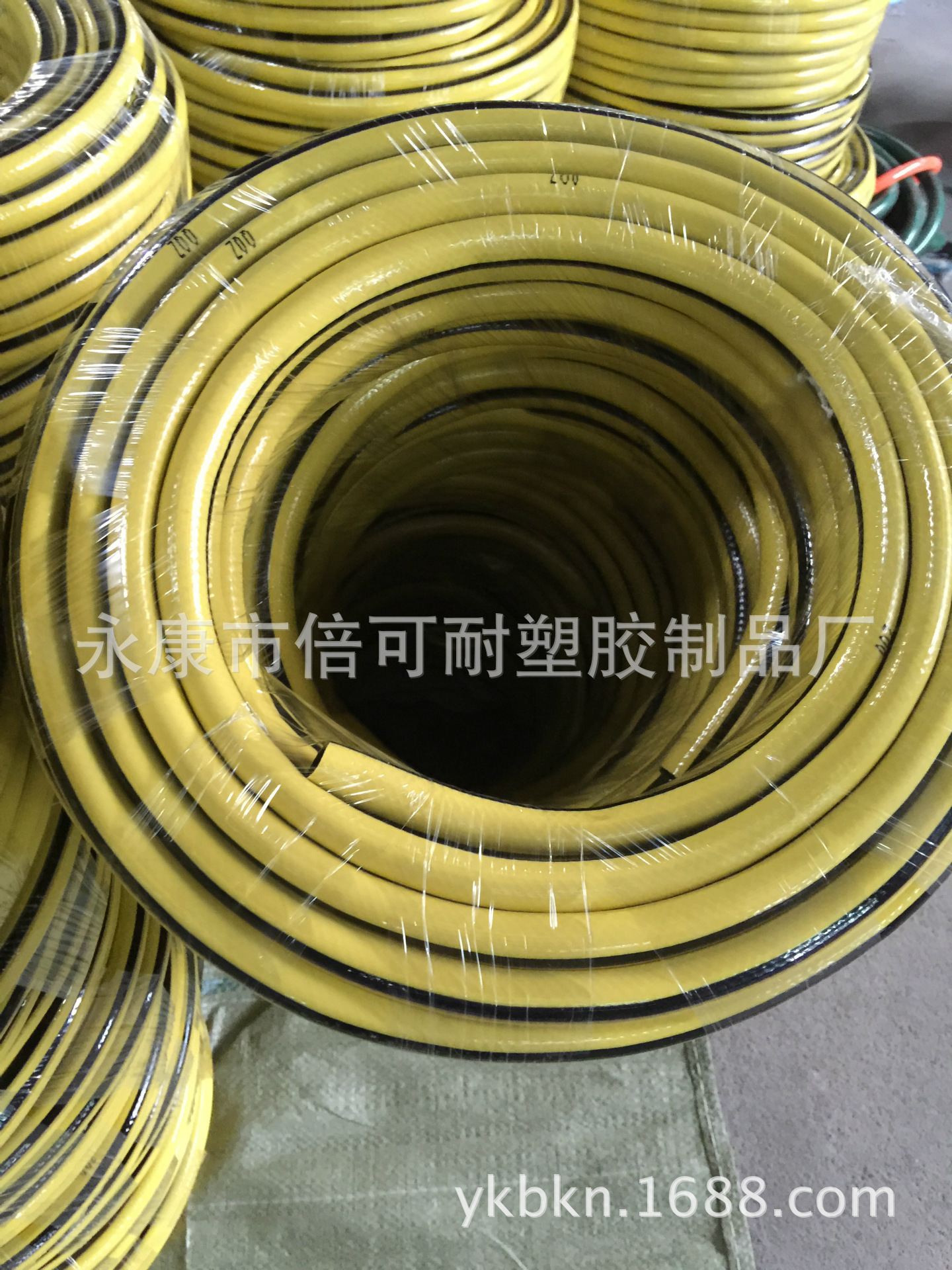 厂家直供PVC软管防爆耐老化 花园水管 洗车水管 多色条纹