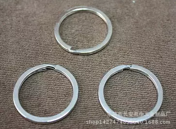 厂家供应钥匙扣 精品优质钥匙圈 钥匙圈加四节链 光圈 平圈