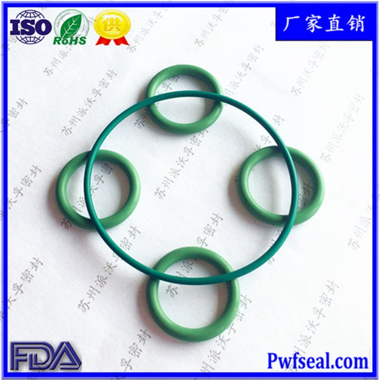 厂家供应绿色氟橡胶密封圈 美标/日标绿氟O型圈圈 耐高温O型圈