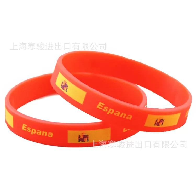 Silicone bracelet, Spain