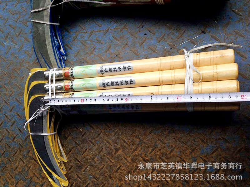 农用镰刀 46厘米正品永坚牌230木柄镰刀 农用割草刀割刀农用刀