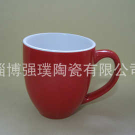 厂家专业生产鼓肚陶瓷杯，多种颜色，量多价更优。