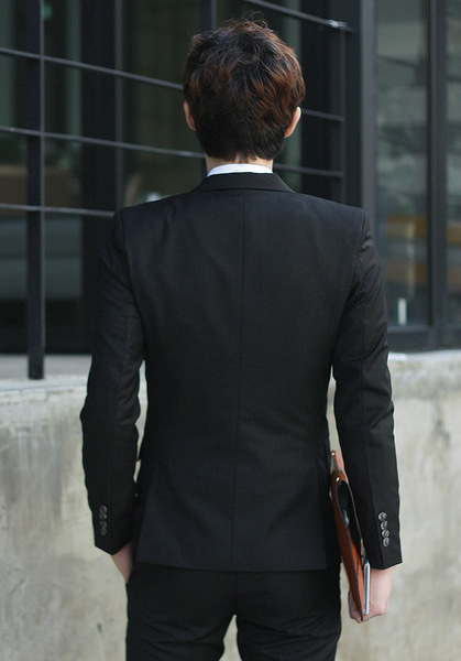 men's black set