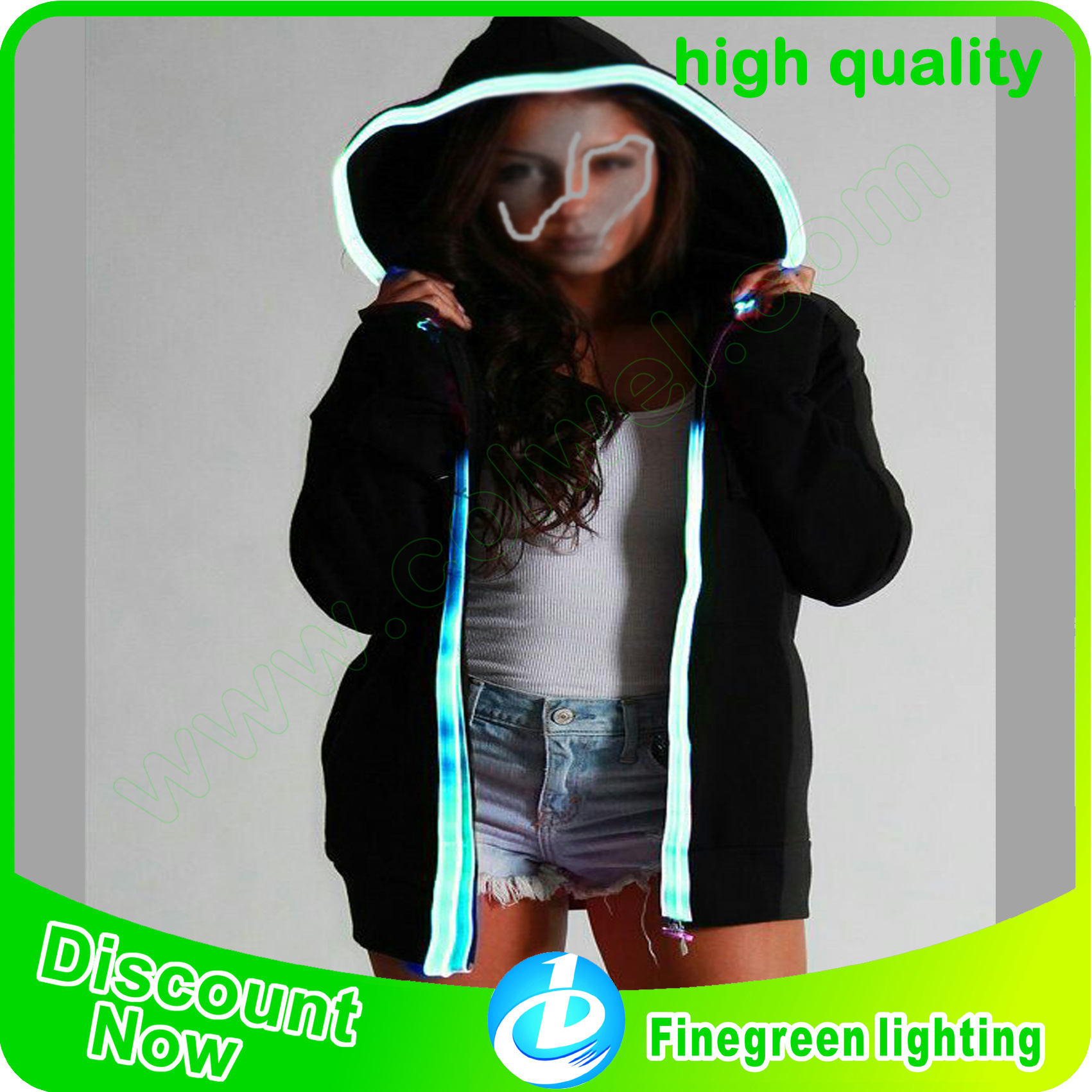 发光衣服 声控发光