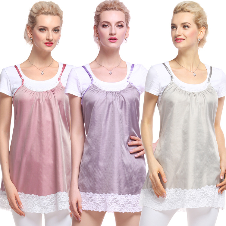 优韵康防辐射衣服 孕妇防辐射服纳米银纤维防辐射吊带批发