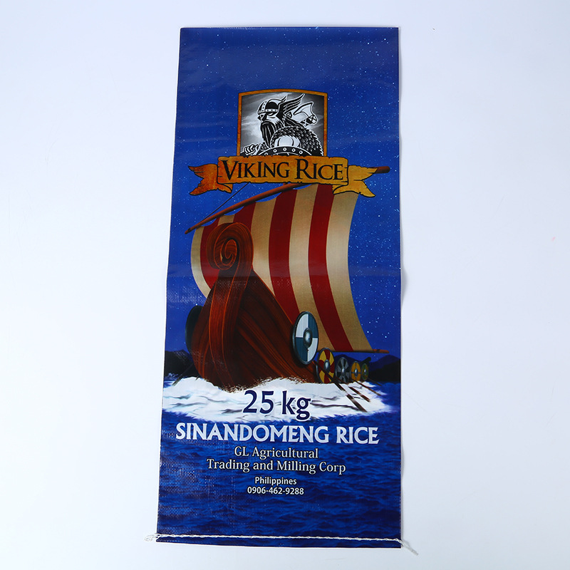 双面彩印大米包装袋 覆膜编制袋 可定制PP编织袋厂家批发