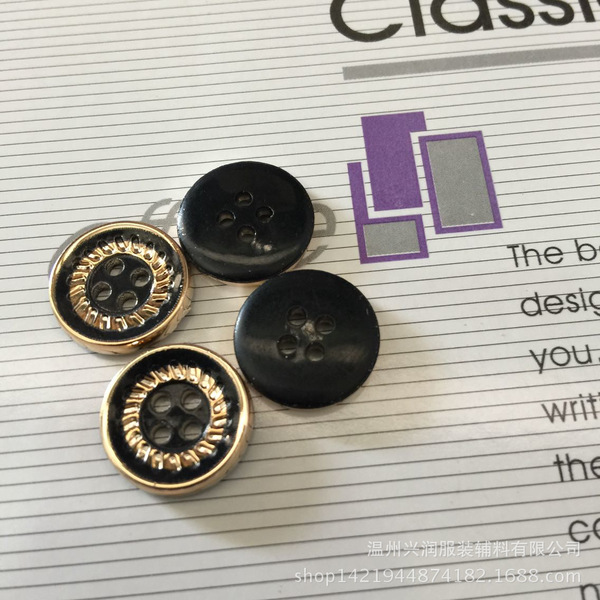 Wholesale supply of UV electroplating fashion laser buckle beautiful…