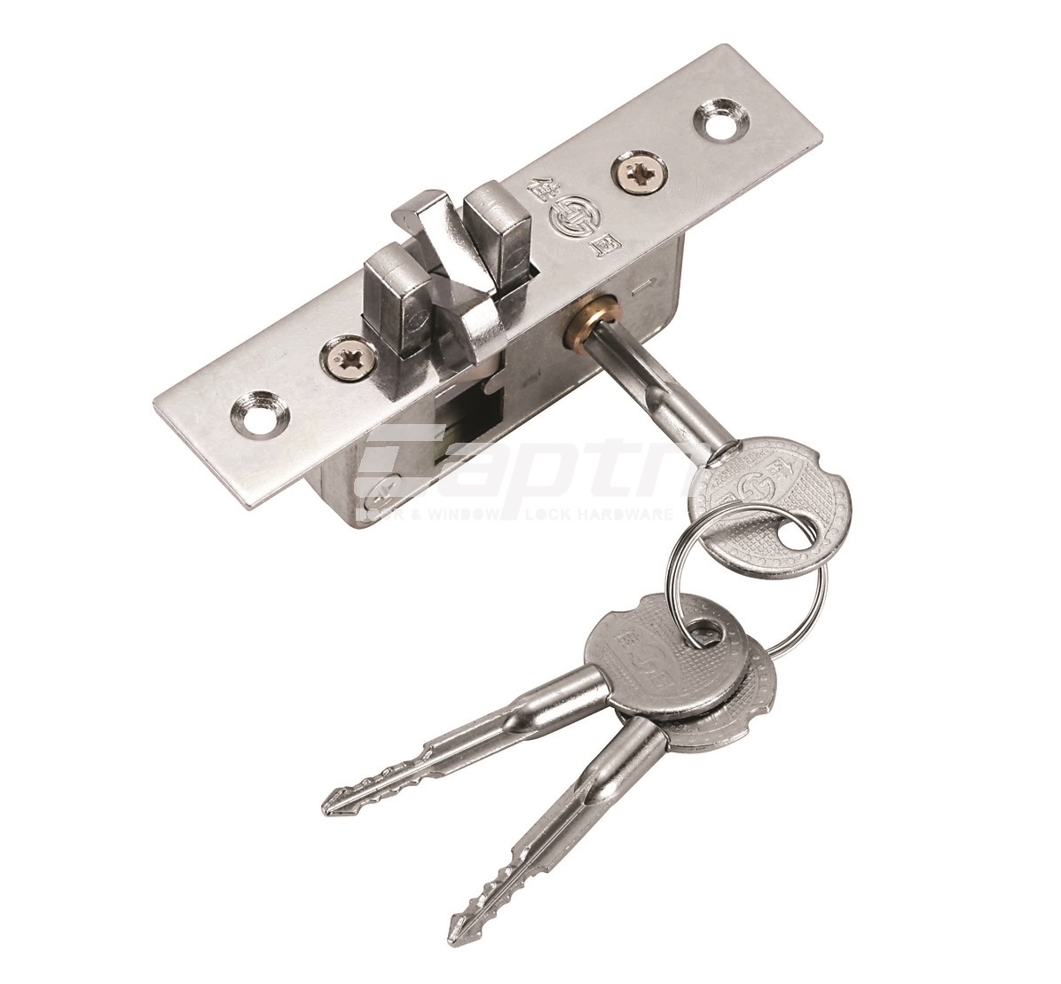 Sur de China cerradura de puerta de aleación de aluminio HN-99 cerradura de la puerta corredera cerradura oculta cerradura mecánica de aleación de aluminio cerradura de la puerta corredera