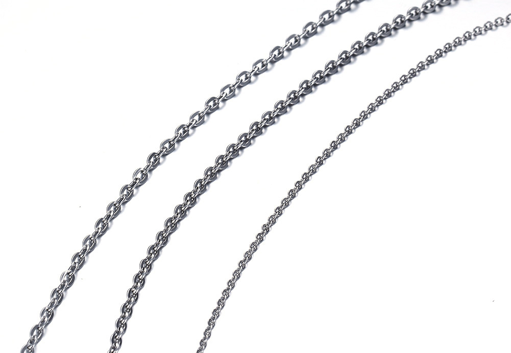 Fashion Geometric Titanium Steel Necklace Plating Stainless Steel Necklaces display picture 4