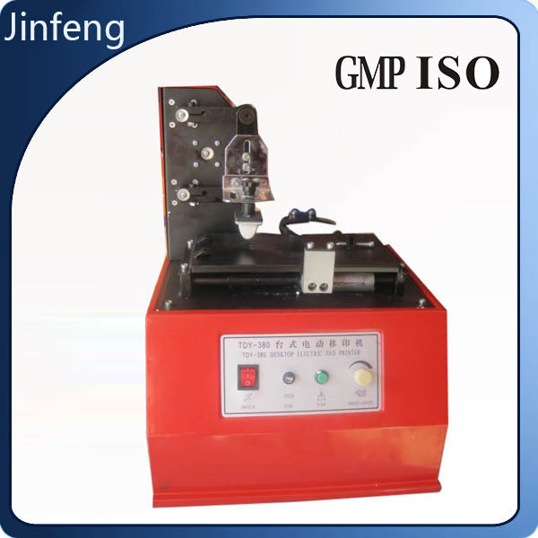 晋丰TDY-380 电动自动油墨移印机 打生产日期打码机 喷码机