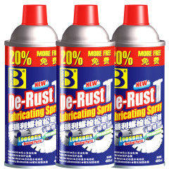 Baotili multifunctional rust remover anti-rust spirit window lubricant screw loosening metal door lock lubricant
