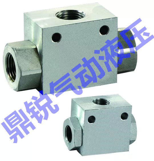 PN50MPA DN8 流量20L/min 2分牙口液压梭阀 VUSF-01-1/4