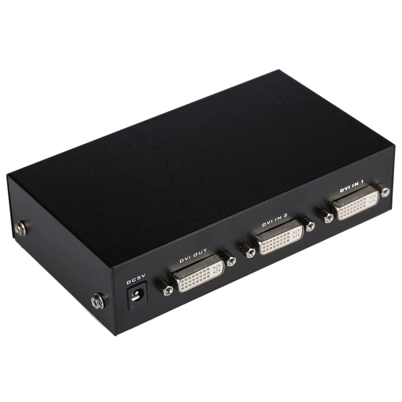 Vitamin 2 DVI переключатель 2 входа 1 выход HD DVI переключатель One Drag Two MT-DV201