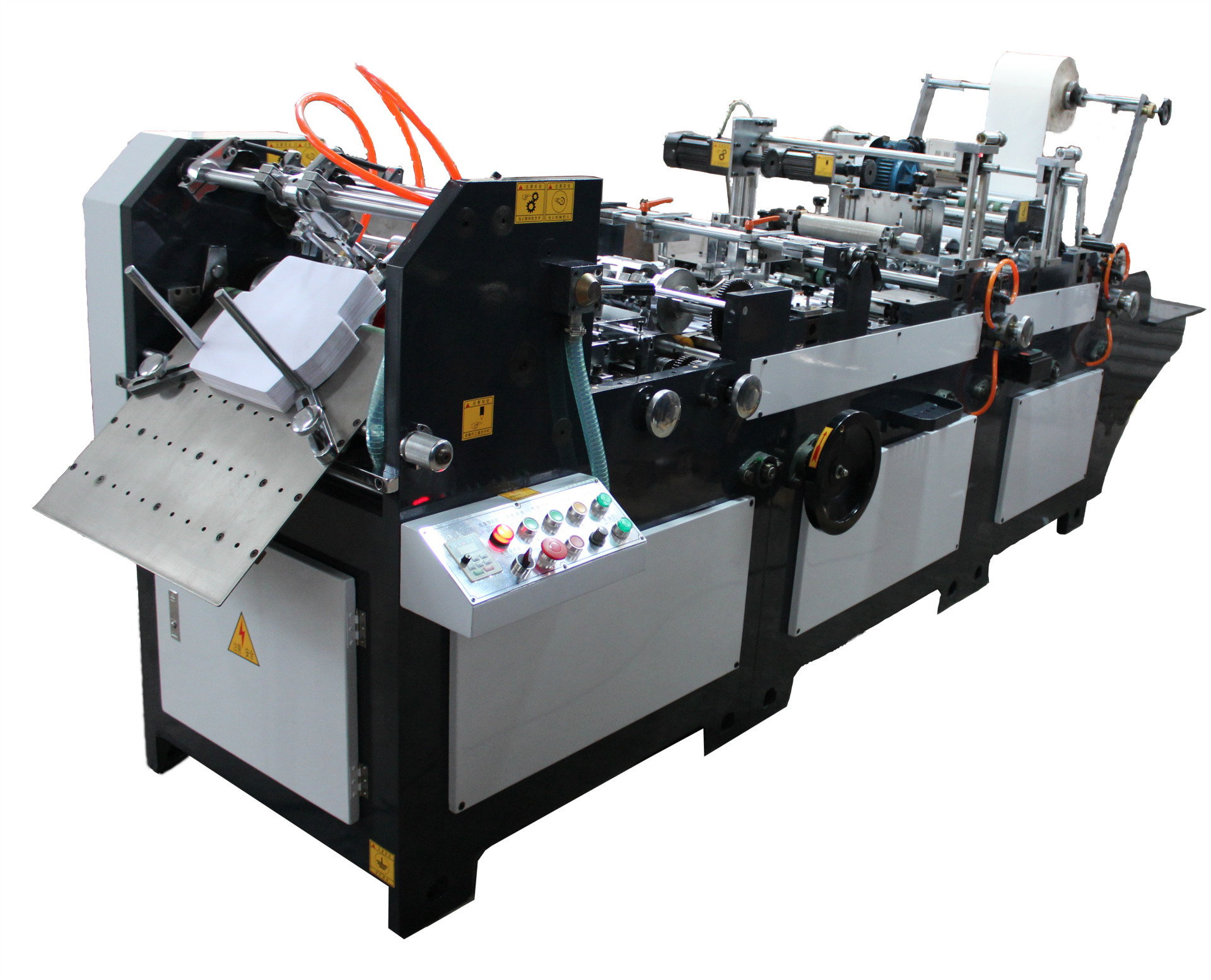 供应ZF-390B多功能成型封舌贴纸条信封机