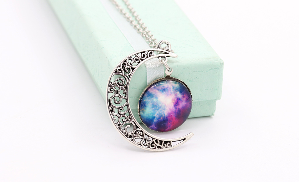 Starry Sky Alloy Wholesale Necklace display picture 7