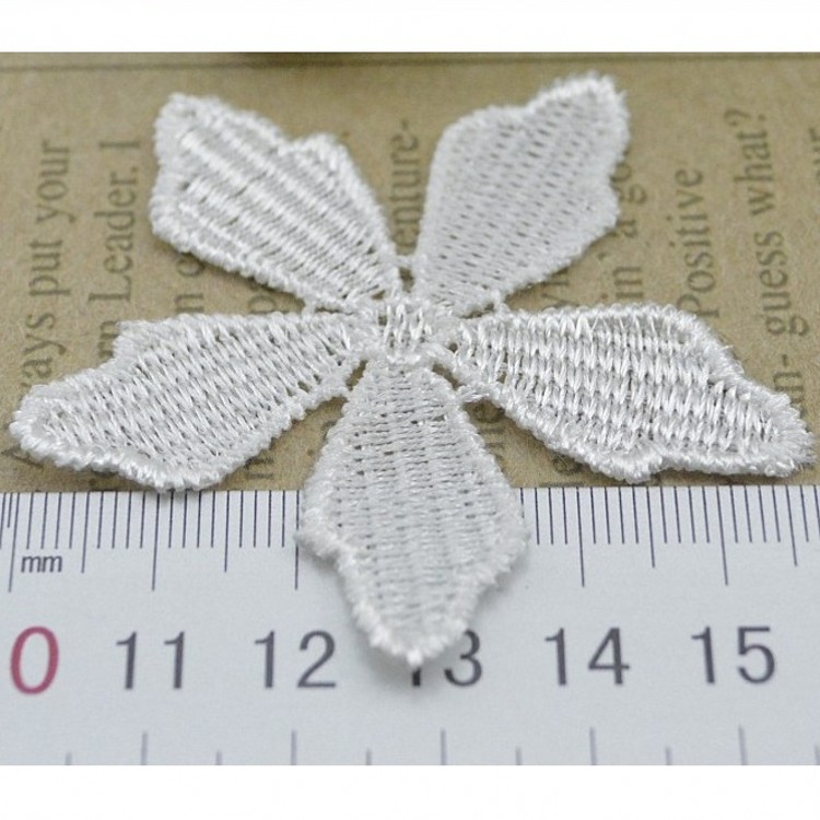 厂家供应 古装压花花片 蕾丝水溶花边花片贴花C048