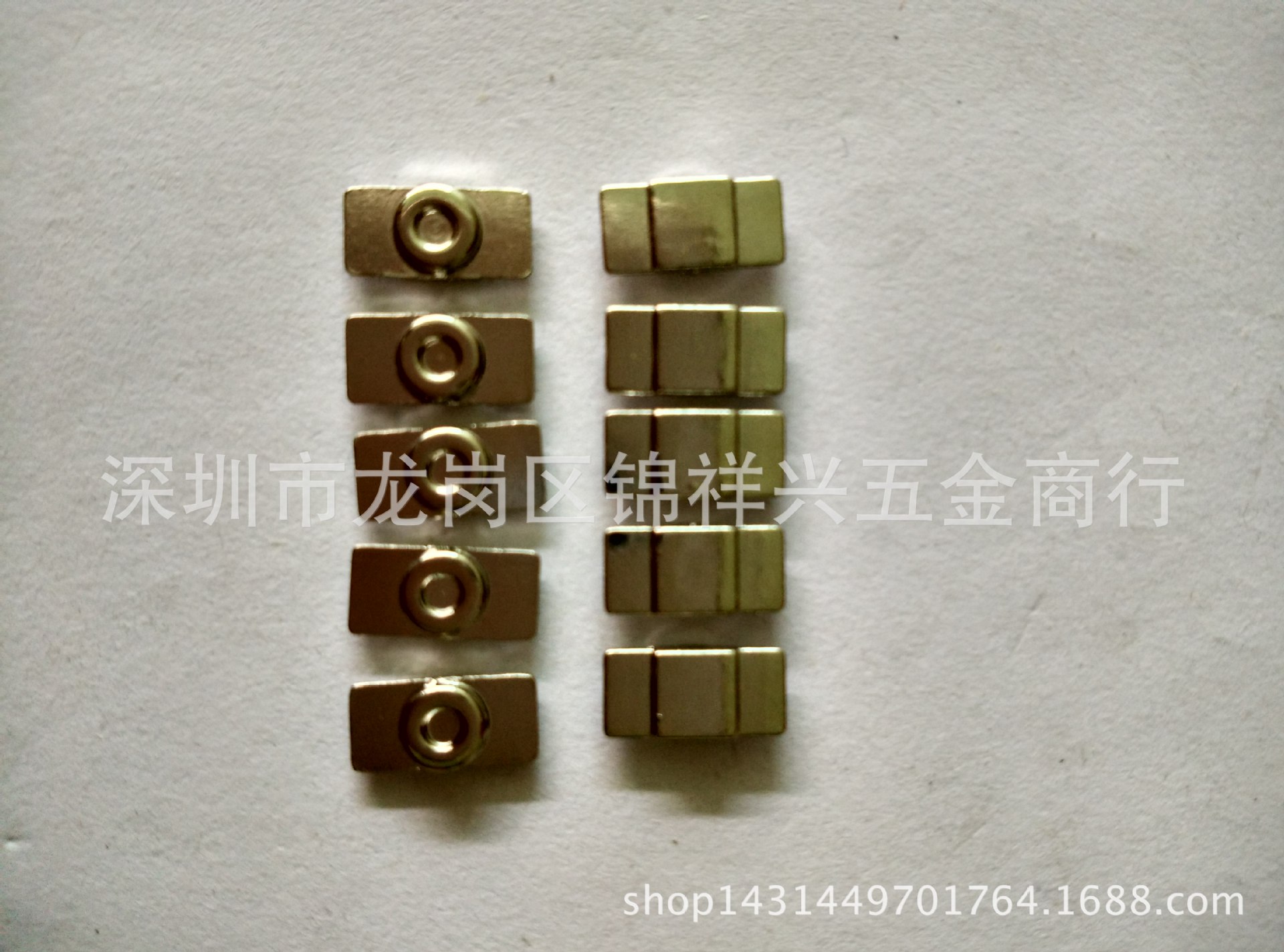 厂家供应手机皮套装饰五金/智能滑动五金五金感应触点