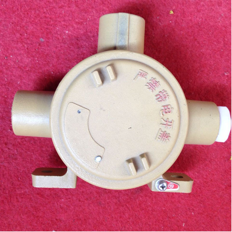 宏聚AH-防爆接线盒防爆吊灯盒一吊二吊防爆三通防爆直通