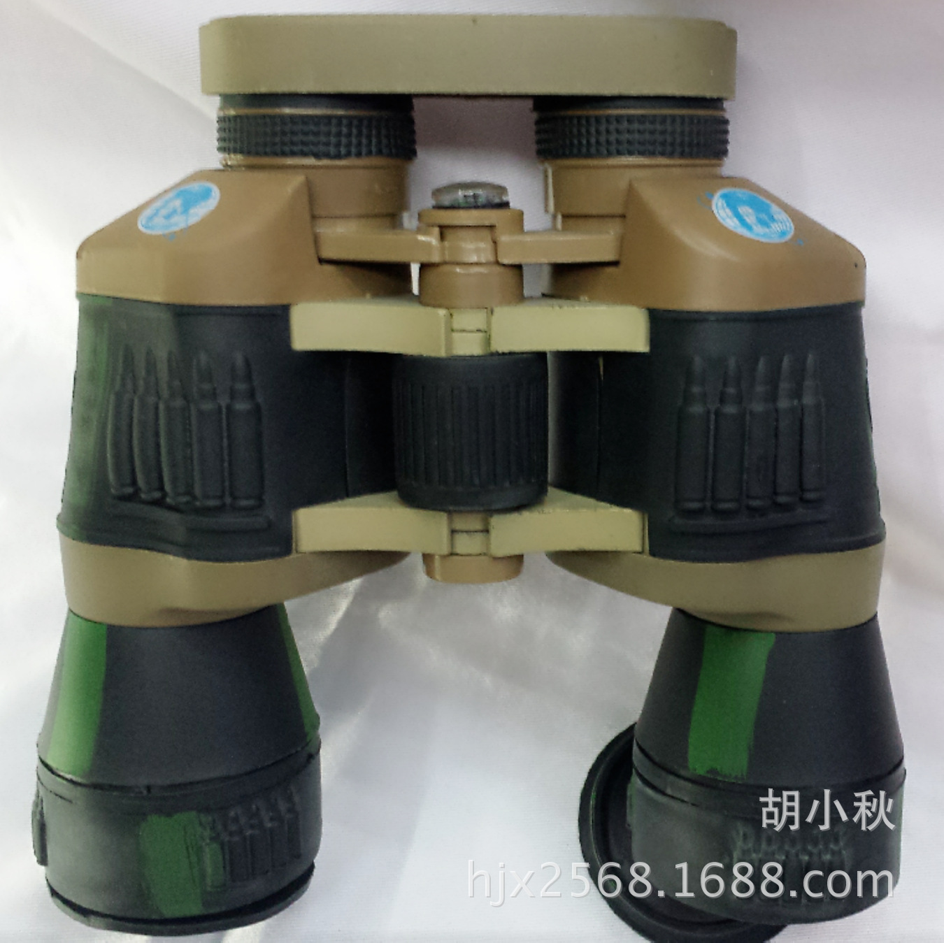 厂家批发供应750迷彩厚玻璃镜片，民用普通望远镜，厂价销售