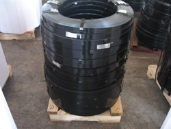 高强度涂漆涂腊包装钢带,打包钢带