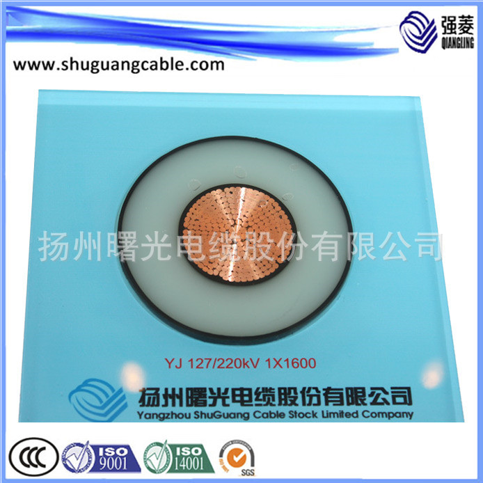 高压电缆 厂家直销 220kV铜芯电缆 YJV 1X1600 高压电力电缆