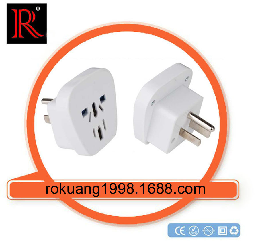 R39-4 美国转换插座 美式转接头 多功能插座 瑞士转换器