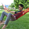 Outdoor hammock wholesale mini hammine nylon suspension net pocket suspension net eye single -person suspension