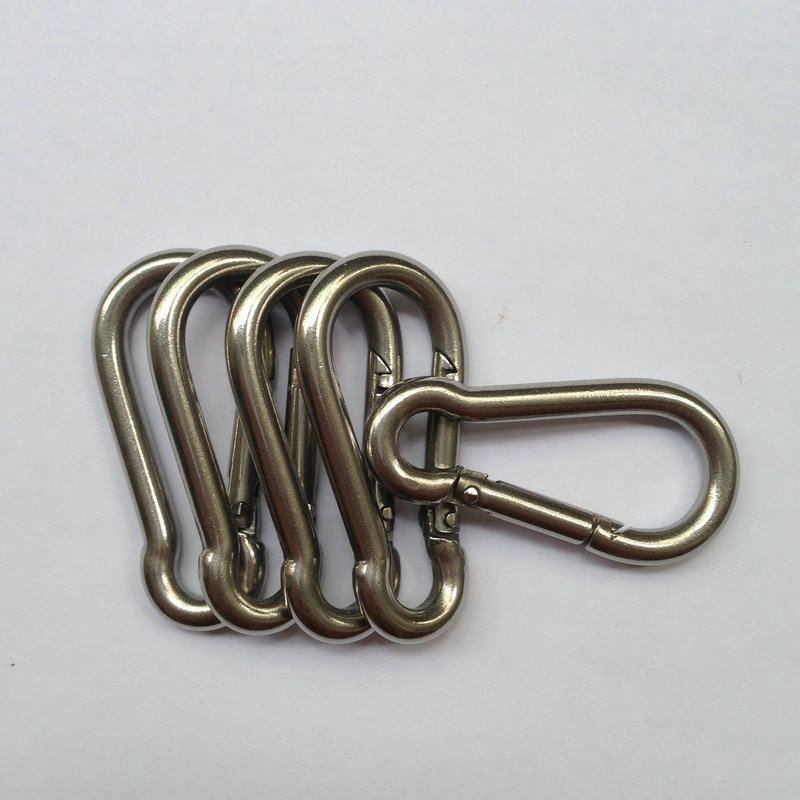 No. 4 Stainless steel Carabiner Gourd-shaped decorate Carabiner Outdoor Carabiner Factory wholesale