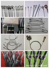供应灯饰保险绳 商场产品防盗绳 安全钢丝绳 ,威也挂绳，金属丝绳