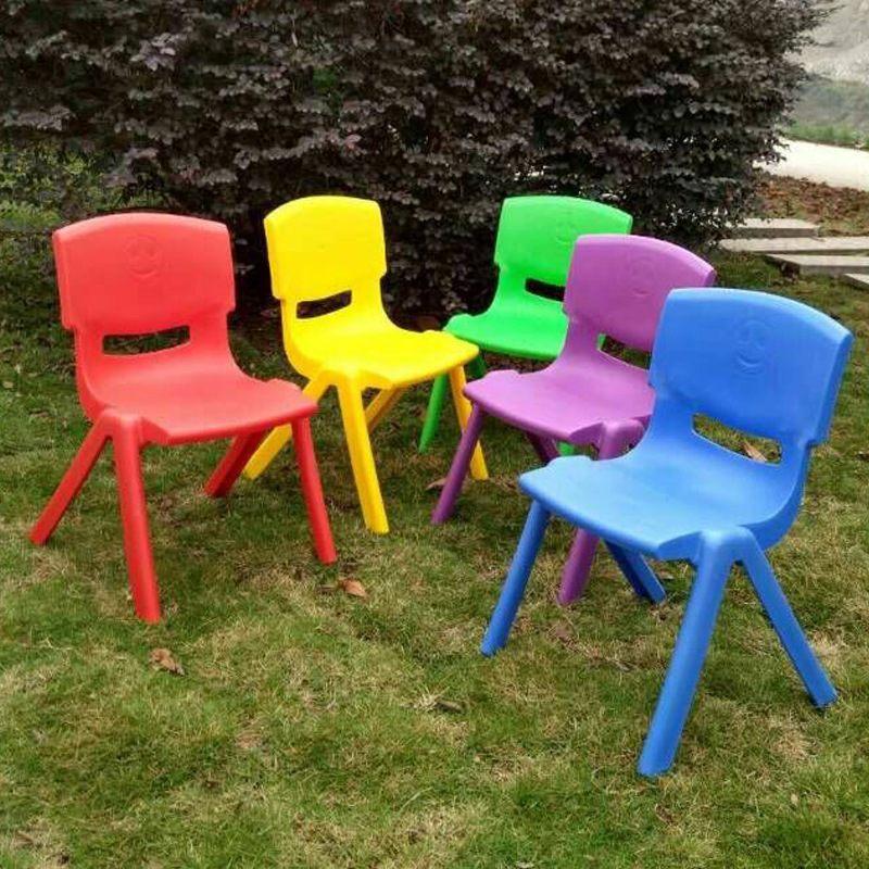 幼儿园椅子加厚儿童板凳靠背椅宝宝坐椅塑料小椅子家用成人小凳子