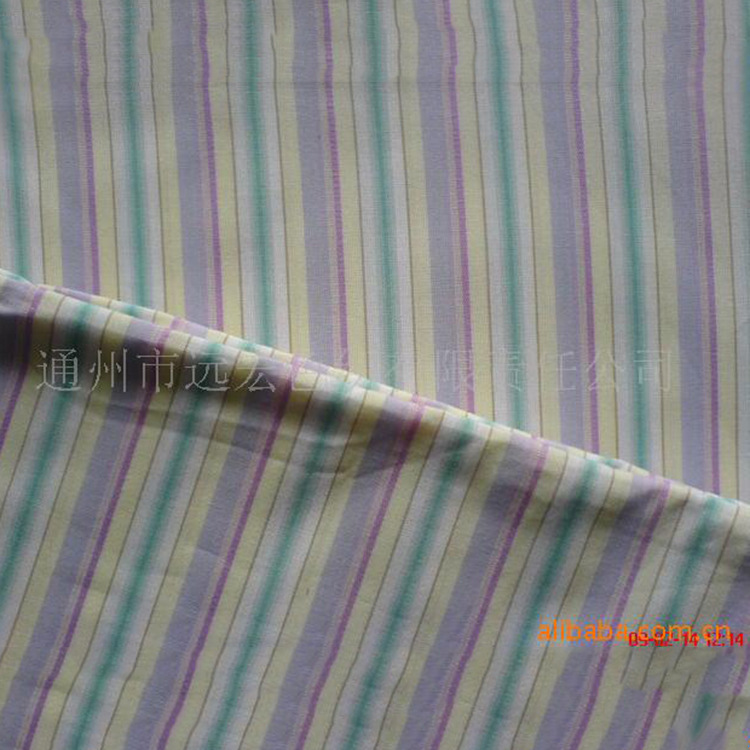 厂家批发 供应优质提花布面料  全棉时装色织布 服装用料