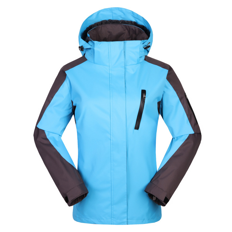 情侣款男女两件套登山滑雪服