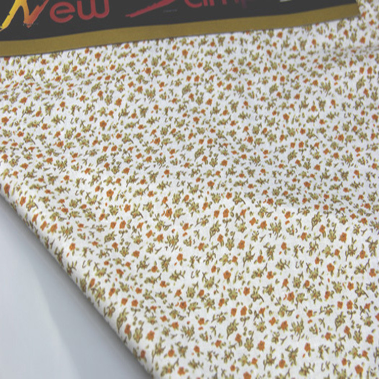 小花布 全棉印花布 碎花布 睡衣玩具鞋子等面料 衣服里布