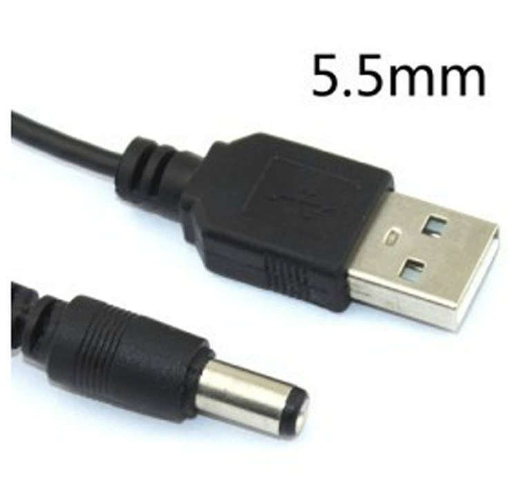 USB-кабель питания для проектора-звезды, DC 5,5 мм, 0,8 м, ABS электроника