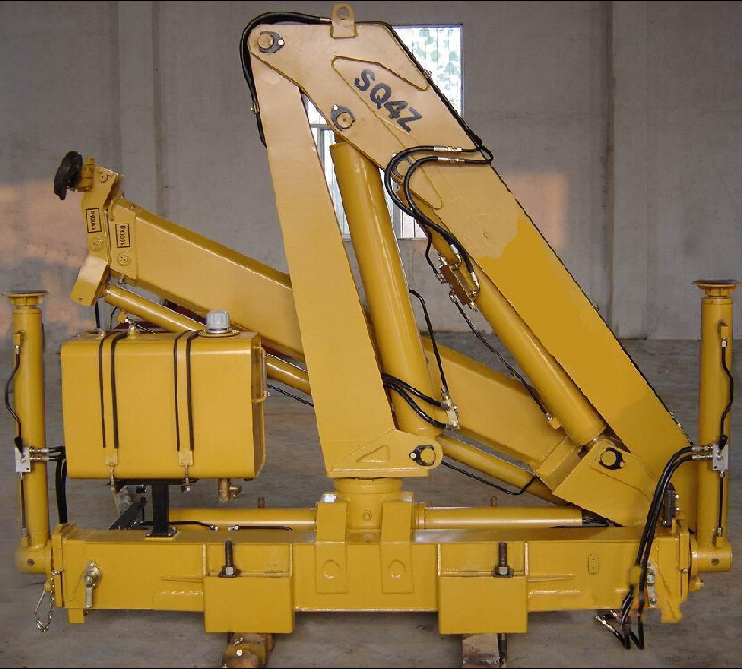 厂家直销随车吊4吨折臂式随车起重机 液压起重机 折臂吊