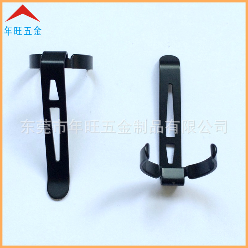 手电筒不锈钢抱夹 夹扣 笔夹 (22)