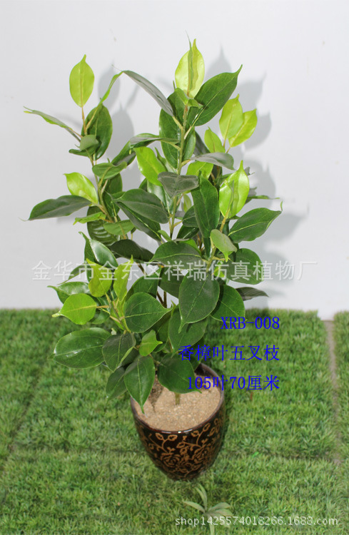 香樟叶五叉枝立体105叶