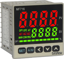 台松新款MF716智能溫控器  全系列輸出百分比光柱顯示