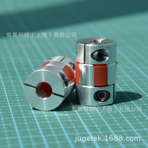 3D梅花联轴器 滚珠丝杠联轴器 伺服电机弹性连轴器8*8  8*10