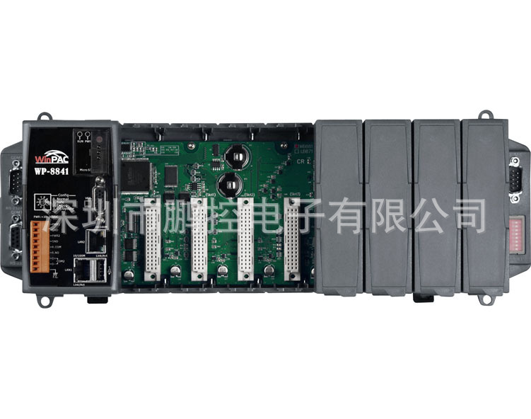 WP-8841  泓格嵌入式控制器，灰色，8个I/O扩展槽