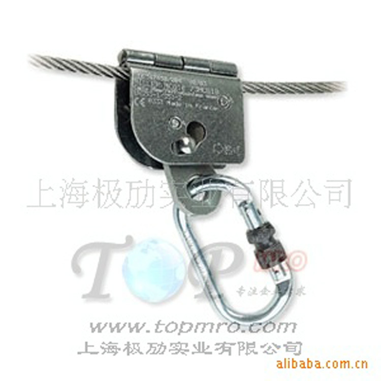 正品MILLER钢缆抓绳器 钢索导向防坠制动器自锁器防坠器速差器