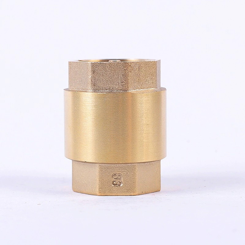 Производители yuhuan поставляют всю медную внутреннюю проволоку пружинный обратный клапан вертикальный обратный клапан 4-2 дюйма