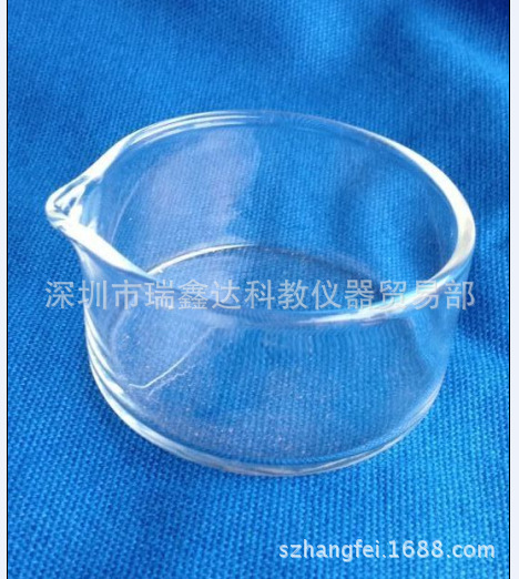 玻璃结晶皿60mm 玻璃平皿6CM 实验耗材 玻璃耗材器材