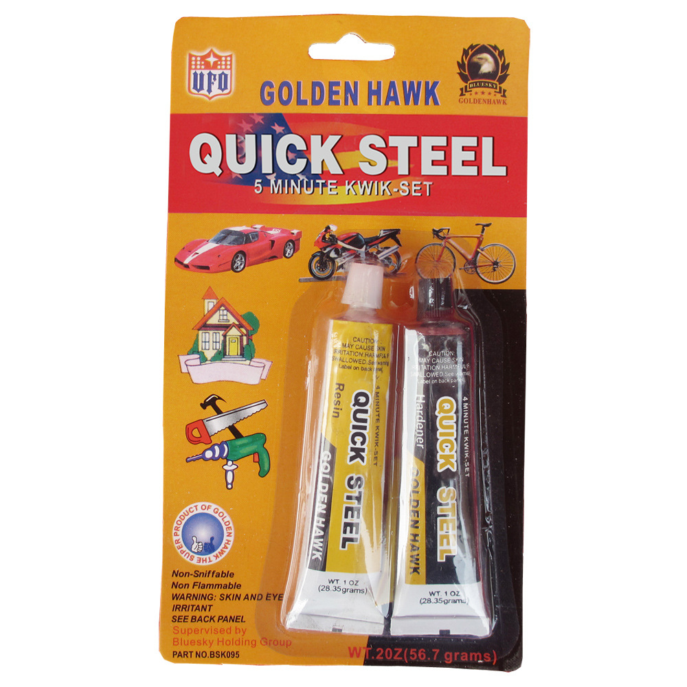 外贸出口金属AB胶5分钟快干胶丙烯酸树脂透明强力胶高粘度