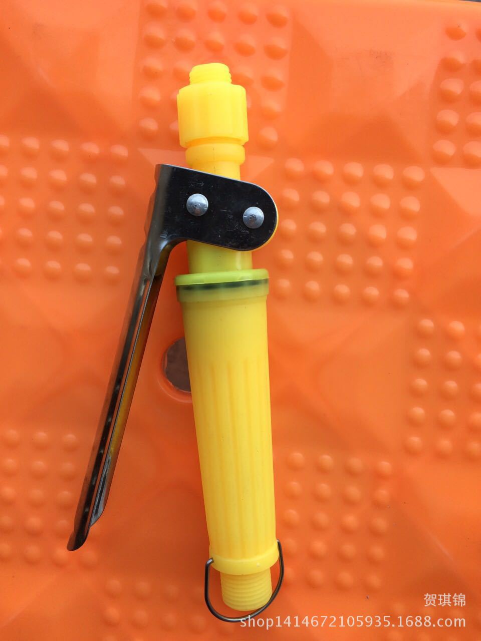 园艺 农用喷雾器配件/高压开关/电动/黄小头不锈钢柄开关/耐用